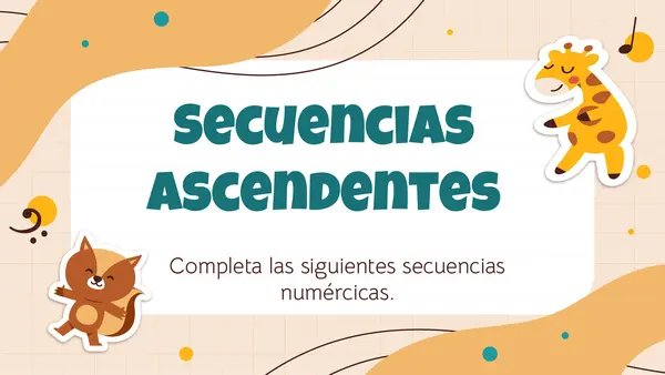 Secuencias ascendentes