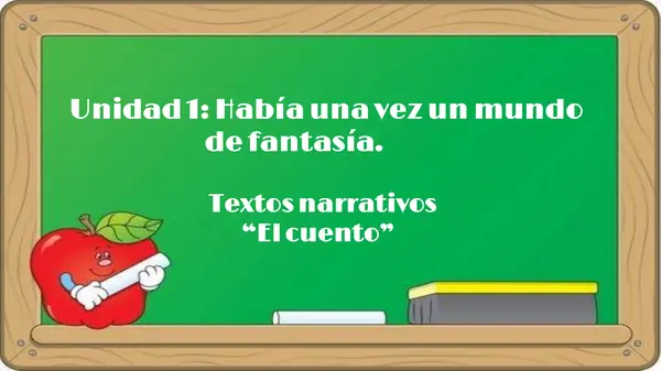 Textos narrativos: El cuento