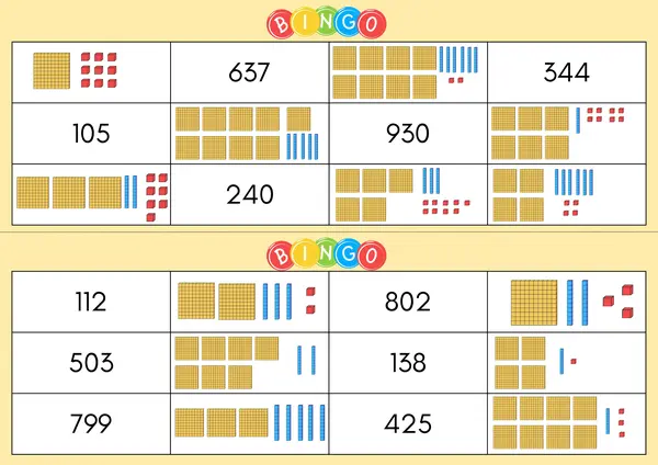 Bingo representación pictórica 