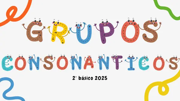 Presentación grupos consonánticos