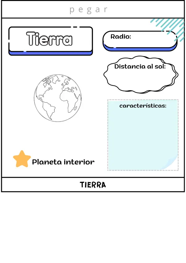 Flapbook "Sistema Solar" Ciencias Naturales