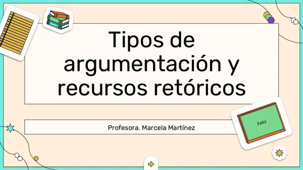 Tipos de argumentación y recursos retóricos