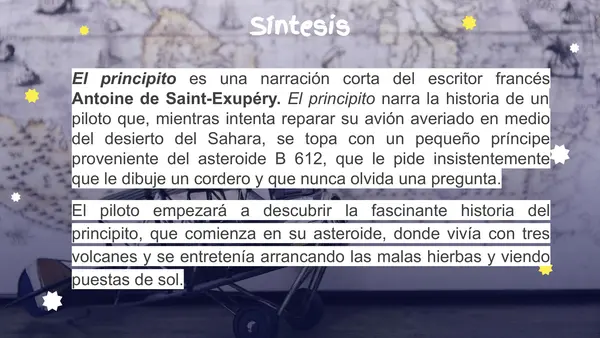 El principito: personajes 