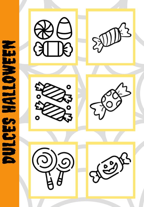 "Colorea en Halloween"