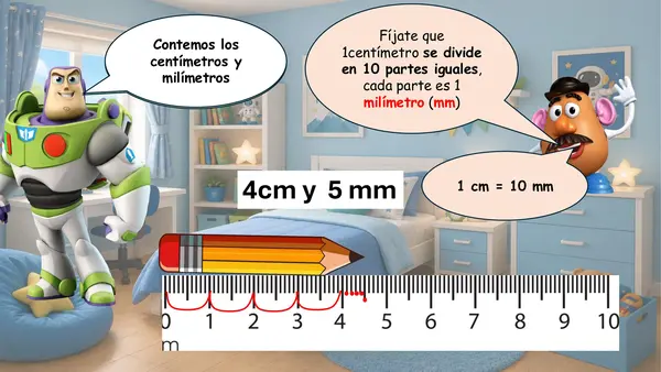 PPT Medir longitudes con la regla
