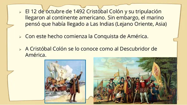 Exploración y Conquista