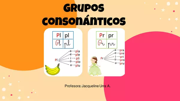 Grupos consonánticos PL- PR