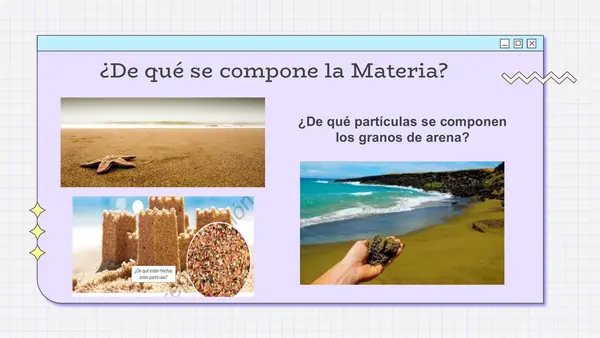 ¿DE QUÉ ESTÁ COMPUESTA LA MATERIA?