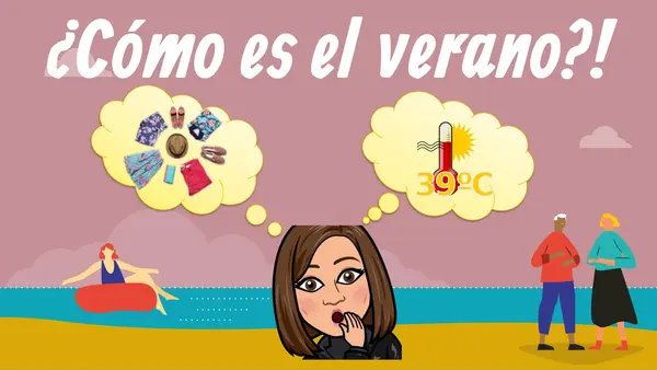 Presentación de estación del año VERANO