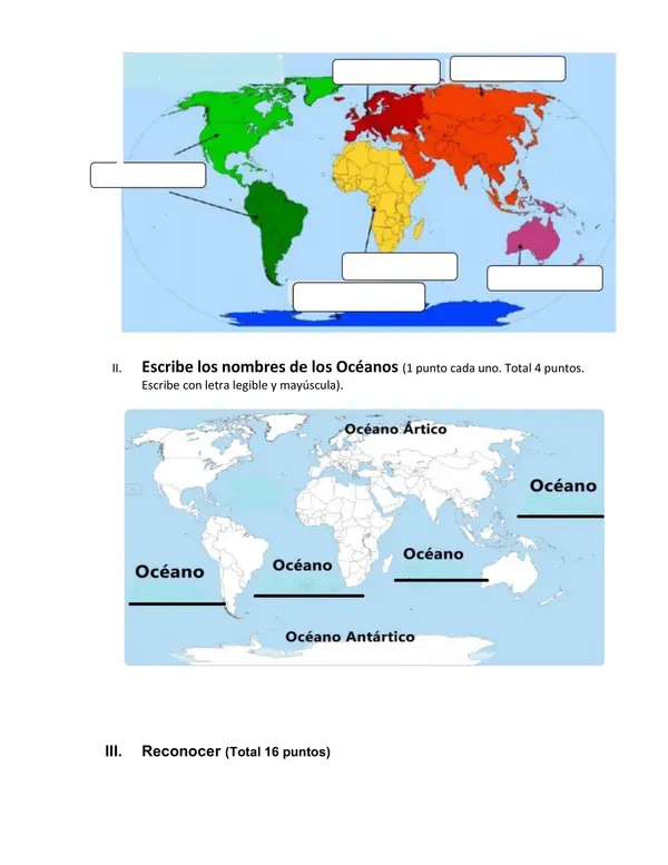 Prueba de Historia 3° Básico