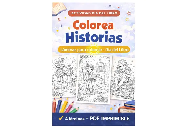 Un Mundo para Colorear: Especial Día del Libro