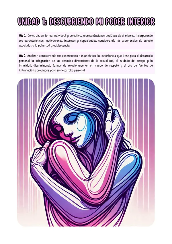 Cuadernillo Orientación 7mo u 8vo básico, incluye planificación diaria