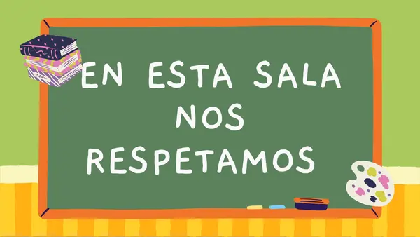 🌈 Set de Afiches: "En esta sala..." - Decoración y Convivencia Escolar