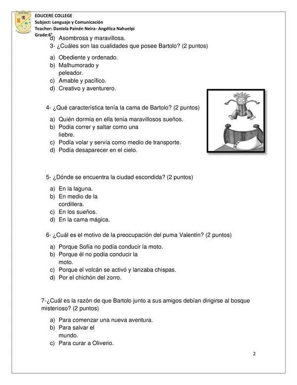 Bartolo y los enfermos mágicos 