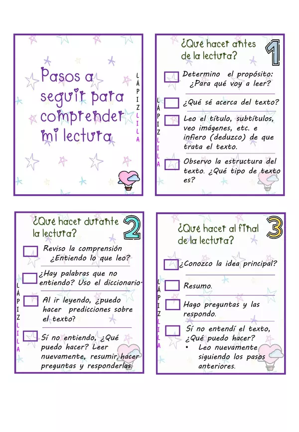 LLAVERO COMPRENSIÓN LECTORA | profe.social