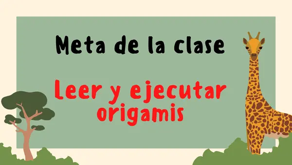 "El Origami"