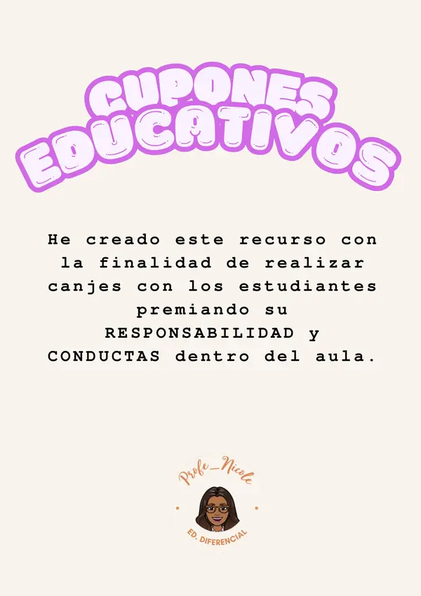 Ticket educativos