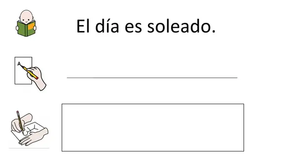 LECTURA DE ORACIONES