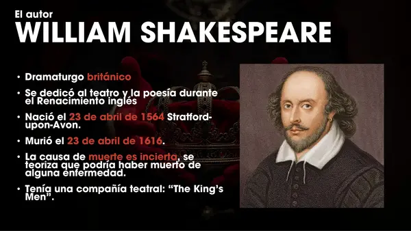 PPT Contextualización "Macbeth" (William Shakespeare).