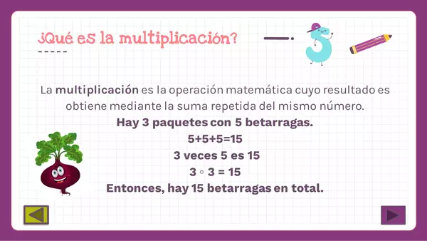 La suma como multiplicacion