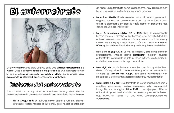 ARTES - Autorretrato
