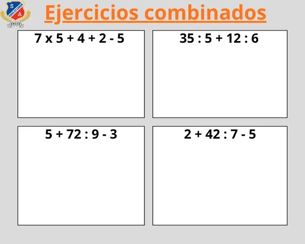 Ticket de entrada ejercicios combinados