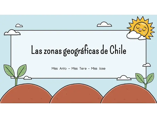 la zona norte y centro de Chile