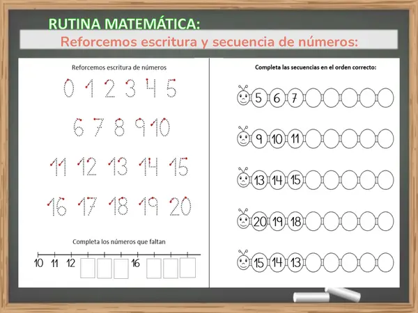 Comparar cantidades 1° básico