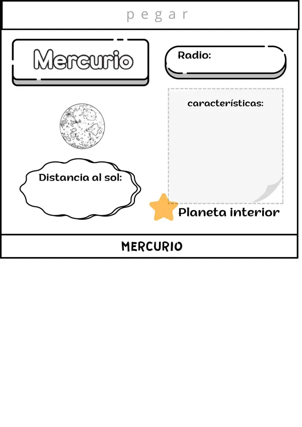 Flapbook "Sistema Solar" Ciencias Naturales