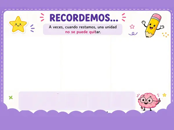 Clase de Restas con Canje - 3° básico