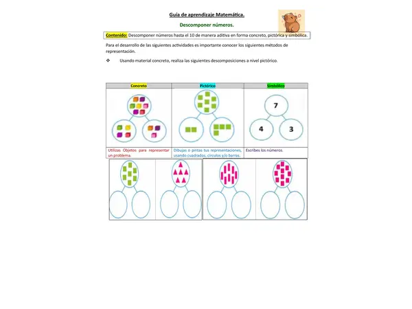 Guía de aprendizaje matemática 