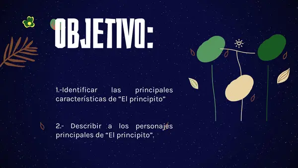 El principito: personajes 
