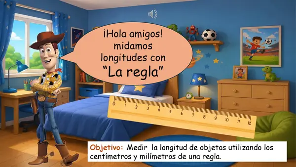 PPT Medir longitudes con la regla