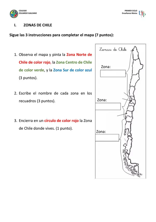 Prueba Zonas de Chile