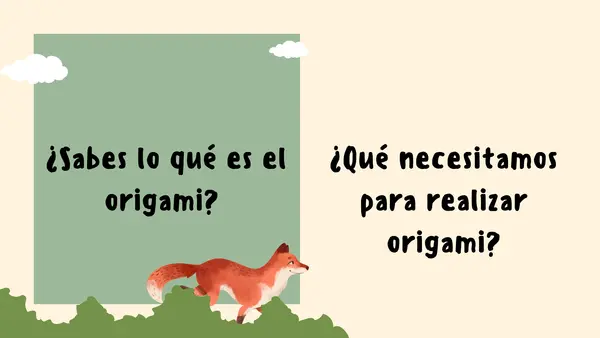"El Origami"