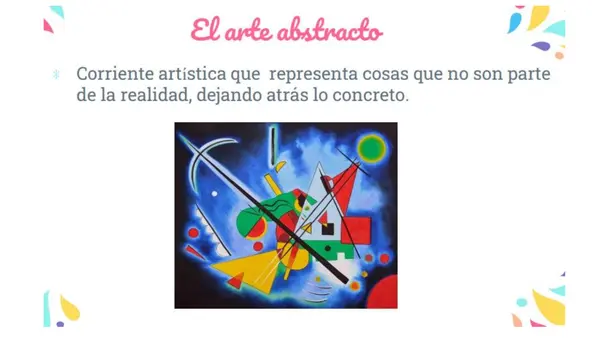 Arte abstracto y esculturas