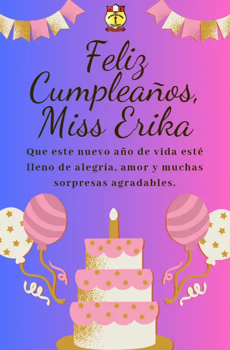 RECURSO LIBRE 30 - PRIMER MODELO DE CUMPLEAÑOS PARA MUJER