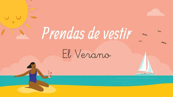Presentación de estación del año VERANO