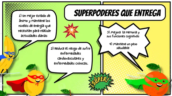 Taller "Comer sano te da súper poderes"