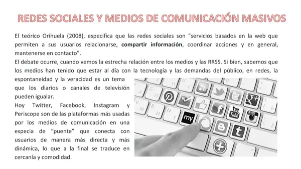 ANALIZAR TEXTOS DE LOS MEDIOS DE COMUNICACIÓN