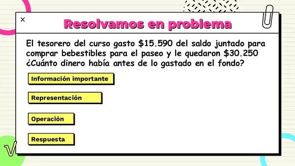Resolución de problemas de adiciones 