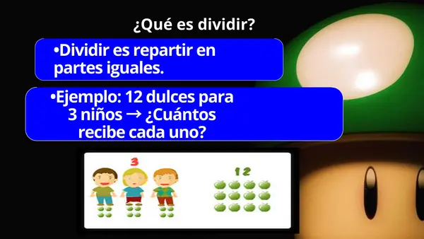 División como reparto