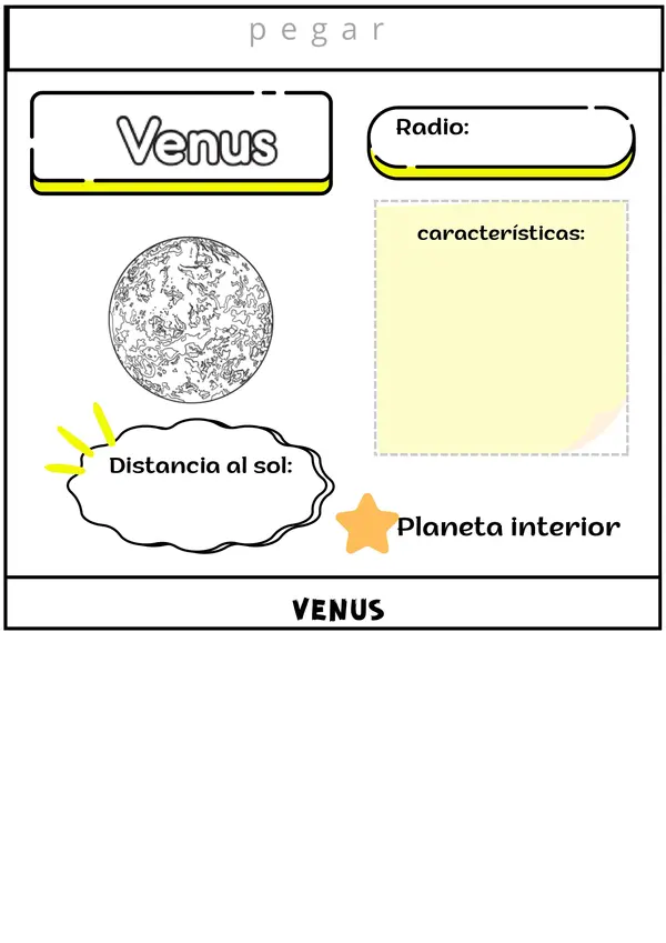 Flapbook "Sistema Solar" Ciencias Naturales