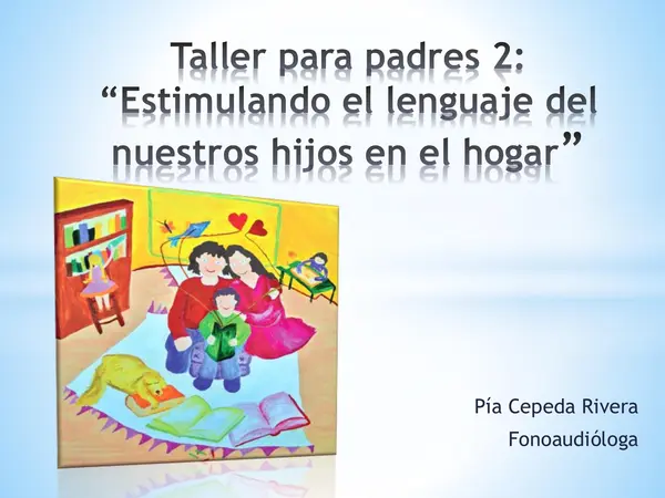 taller para padres y apoderados