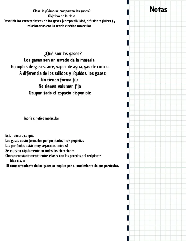 cuadernillos de ciencias unidad 1 "LEYES DE LOS GASES".