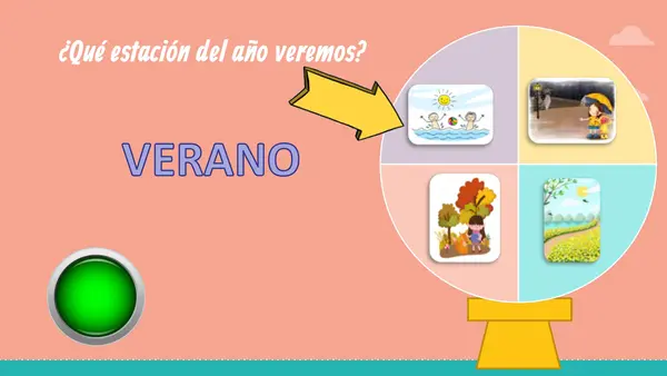 Presentación de estación del año VERANO