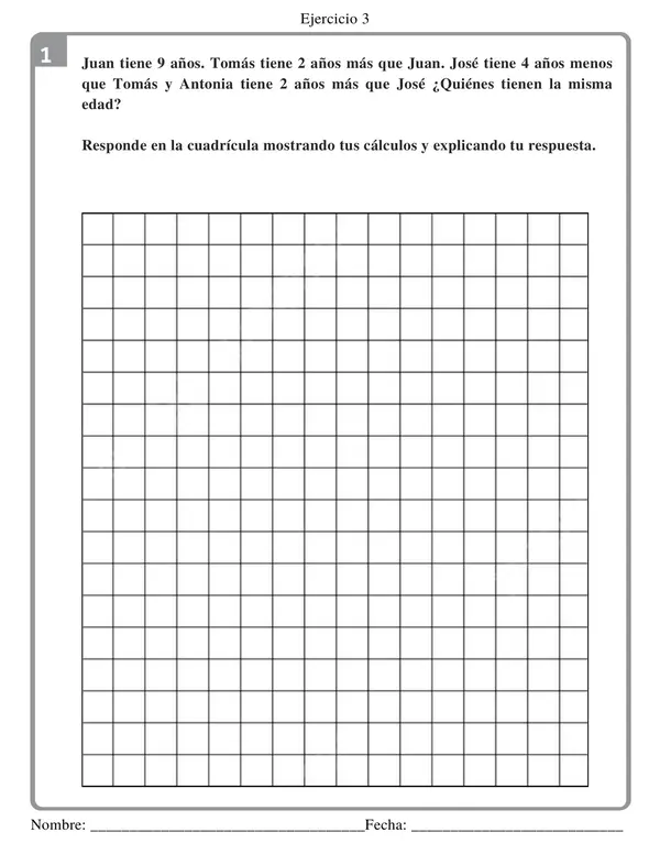 21 ejercicios SIMCE - Matemática 4to básico - Resolución de problemas 
