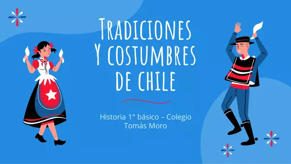 Juegos y fiestas típicas chilenas 1° básico