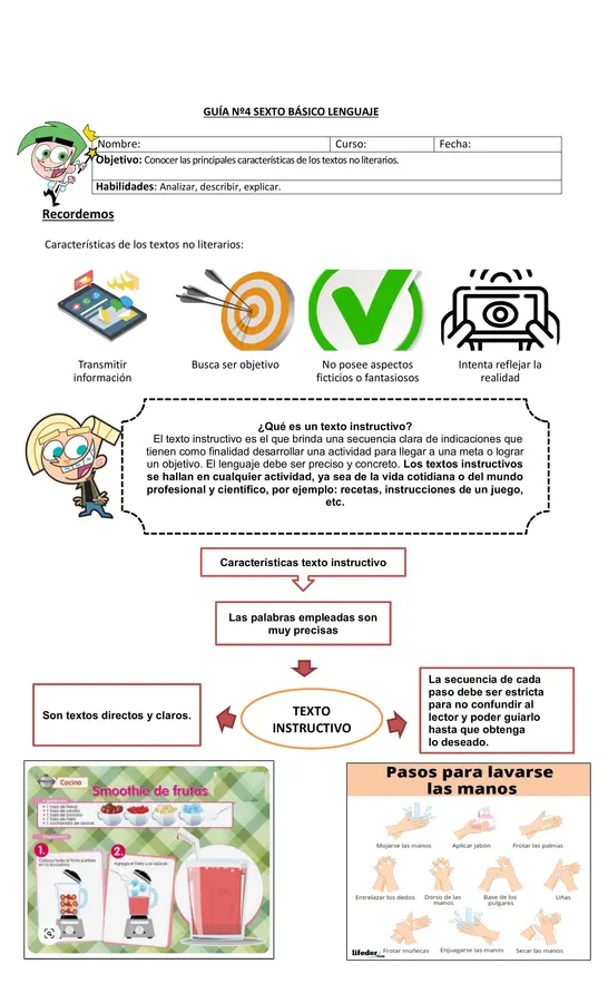 textos no literarios