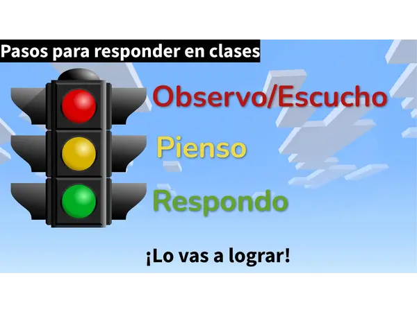 Pasos para responder en clases 
